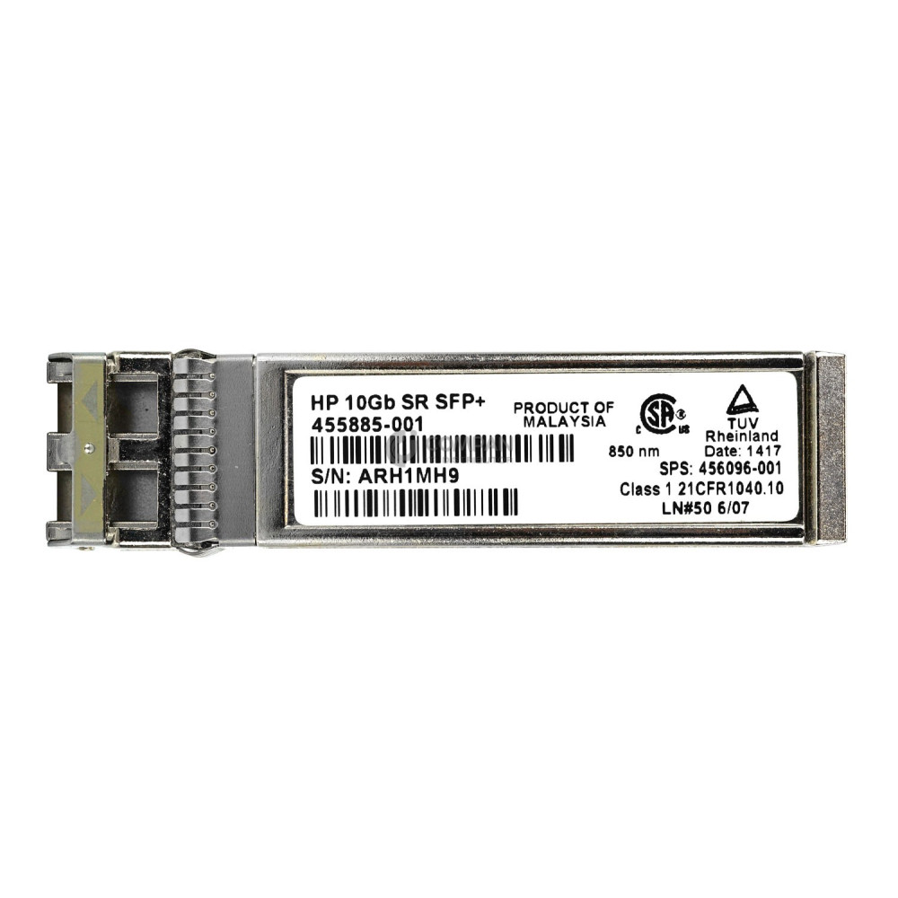 456096-001 HP 10GB SFP+ SR 850NM OPTICAL TRANSCEIVER
